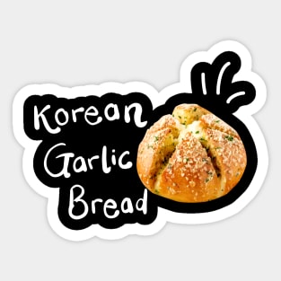 KOREAN GARLIC BREAD STREET FOOD Sticker